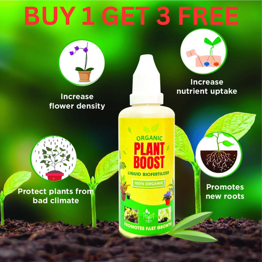 100% Organic Plant Boost Biofertilizer (PACK OF 4)